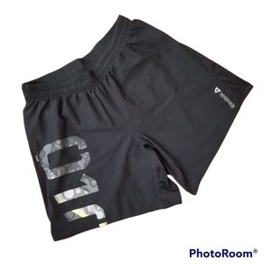 Reebock Black Playice Athletic Shorts. Women's Medium